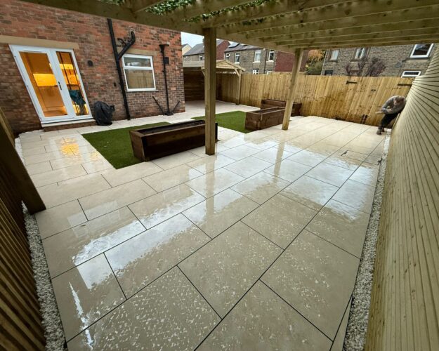 huddersfield landscaping patios