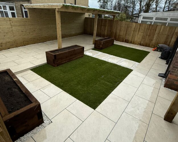 huddersfield landscaping patios